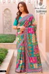 Suryam Vol 1 By Kashvi Chinon Digital Printed Saree 